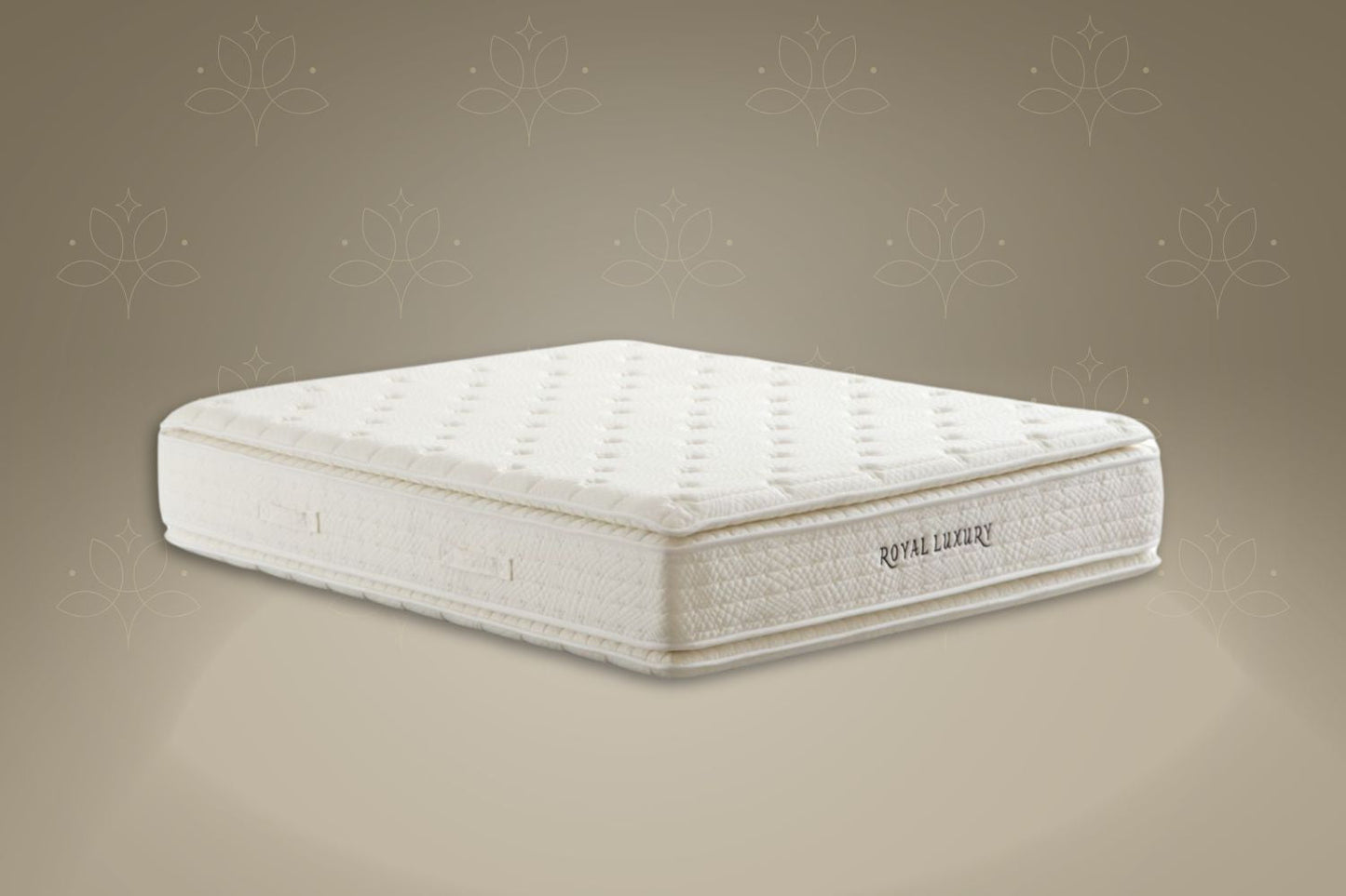 Matelas San Martino Royal Luxury Ressorts - 36 cm avec double surmatelas Intégré