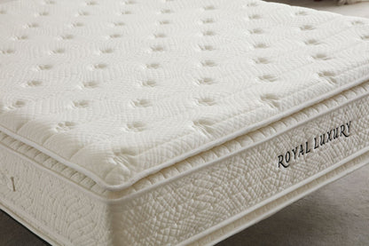 Matelas San Martino Royal Luxury Ressorts - 36 cm avec double surmatelas Intégré